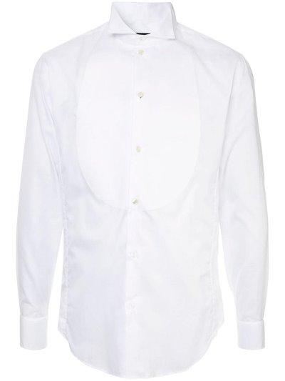 Camisas Giorgio Armani Classic Bib Hombre Blancas | 7M50DY8Z