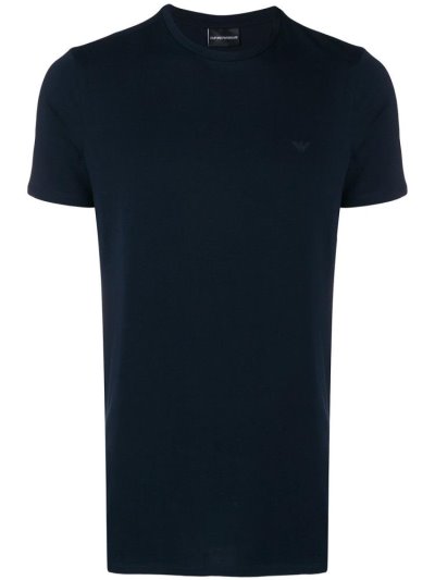 Camiseta Armani Emporio Corta Sleeve Hombre Azules | ZAS2R94X