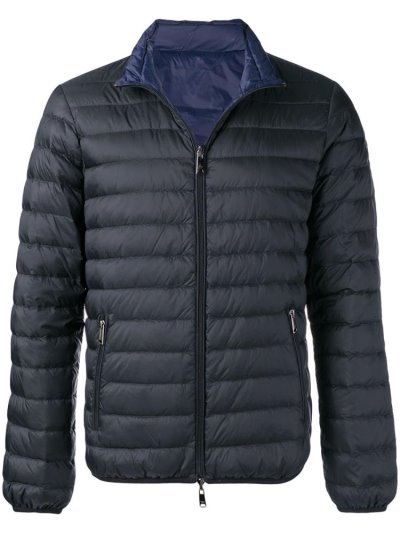 Chaquetas Armani Emporio Down Padded Jacket Hombre Negras | FT51KATQ