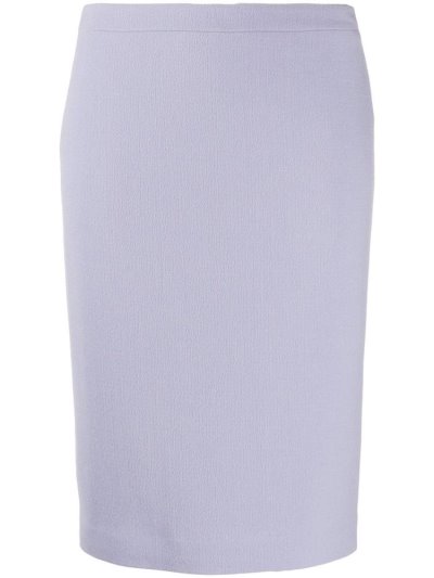 Falda Armani Emporio High Cintura Pencil Skirt Mujer Moradas | FGNHKH07