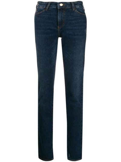 Jeans Armani Emporio Low Rise Skinny Mujer Azules | 9QX3Z9NV