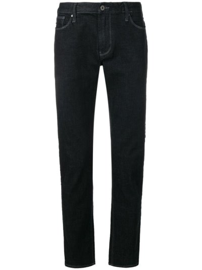 Jeans Armani Emporio Slim Fit Hombre Negras | 6ZNTQRSI