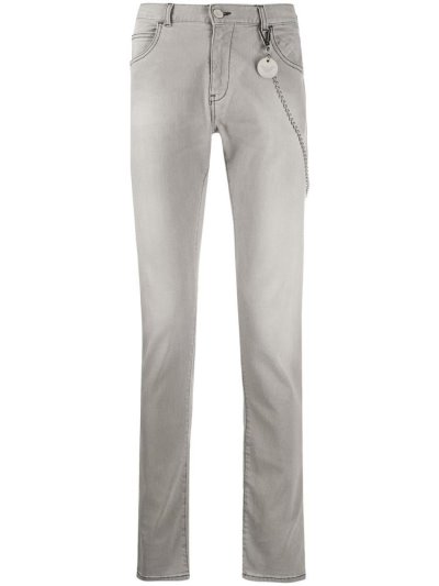 Jeans Armani Emporio Straight Cut Hombre Gris | IR86Q4BS