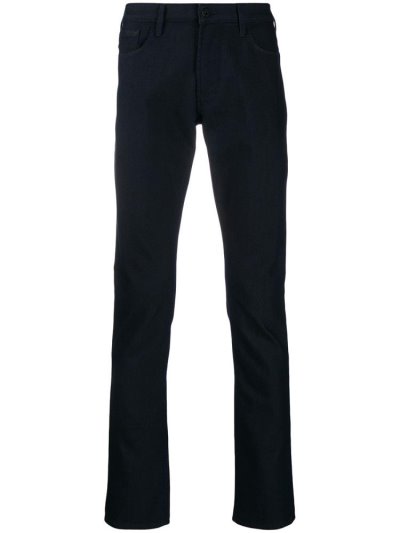 Pantalones Armani Emporio Casuales Hombre Azules | 0SR9U343