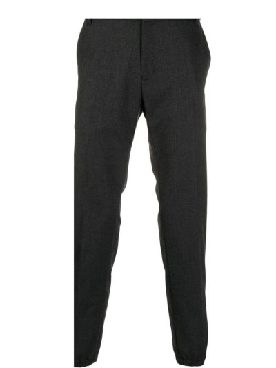 Pantalones Armani Emporio Elasticated Hem Hombre Negras | 1H5TEG8I