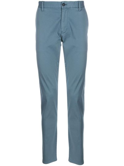 Pantalones Armani Emporio Slim Fit Chino Hombre Azules | 646RE693