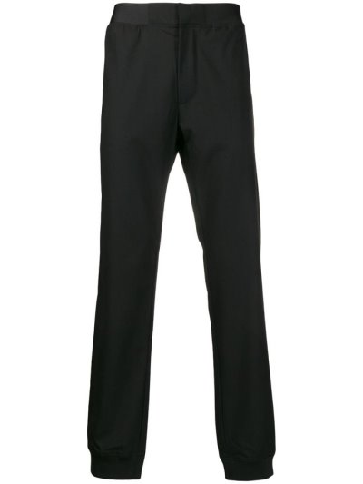 Pantalones Armani Emporio Slim Fit Pista Hombre Negras | 8FPHEEIV