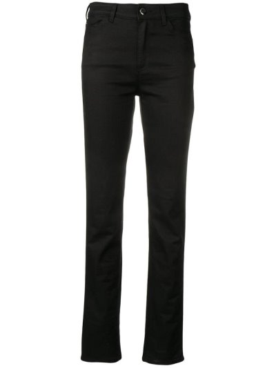 Pantalones Armani Emporio Slim Fit Mujer Negras | W3VHWS7I