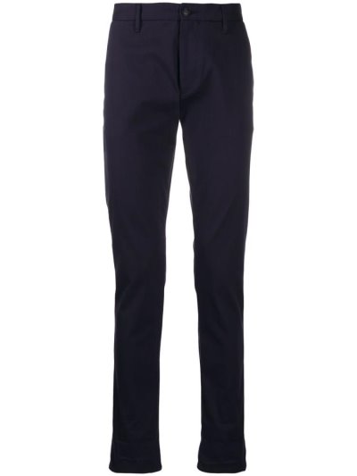 Pantalones Armani Emporio Slim Hombre Azules | ZDAC9D34