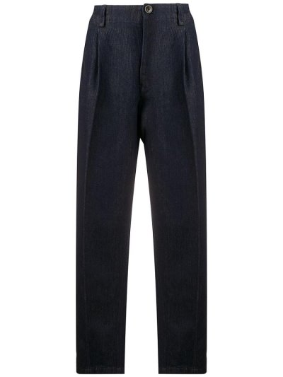 Pantalones Giorgio Armani Denim Tapered Hombre Azules | S6690F6V