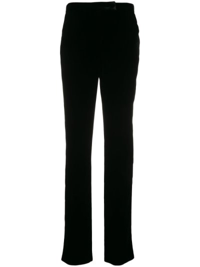 Pantalones Giorgio Armani Straight Leg Mujer Negras | GDXUJG2N