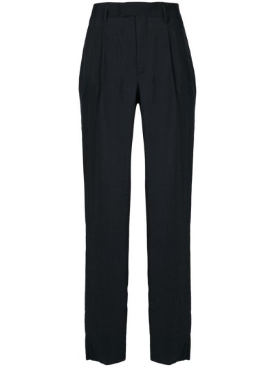 Pantalones Giorgio Armani Tapered Leg Hombre Negras | TLAU67A3