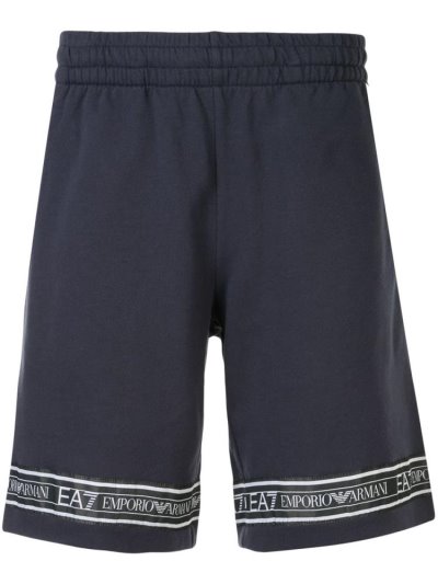 Pantalones Cortos Ea7 Emporio Armani Tapes Ea7 Correr Shorts Hombre Azules | 6KFIIU5H