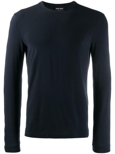 Sudaderas Giorgio Armani Jersey Hombre Azules | 4IAJX7H8