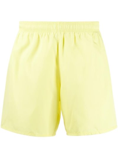 Swim Shorts Ea7 Emporio Armani Metallic Logo Print Hombre Amarillo | T04ZINE3