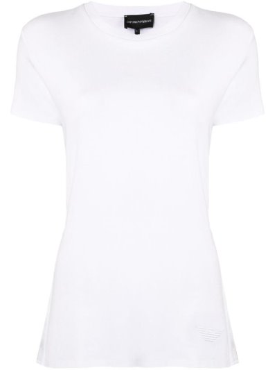 Tops Armani Emporio Knitted Flared Mujer Blancas | YPBG7XX5