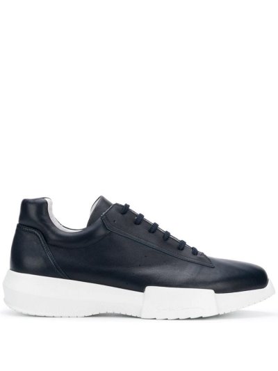 Zapatillas Giorgio Armani Low Top Runner Hombre Azules | MB6YFJM6