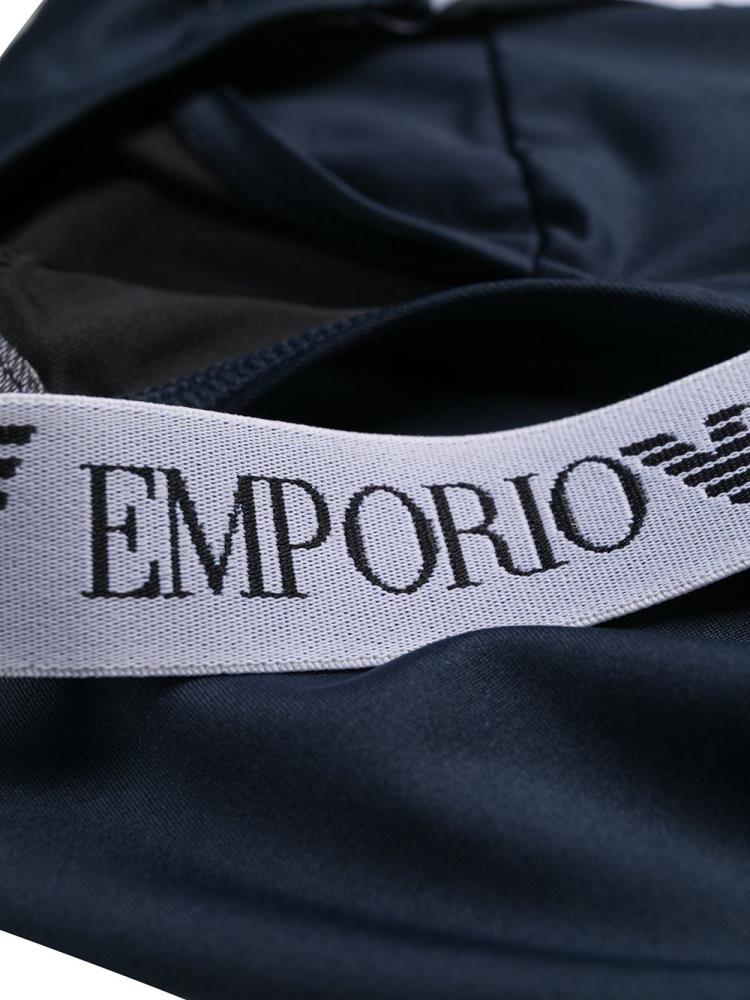 Bañadores Ea7 Emporio Armani Logo Correa One Piece Mujer Negras | 2NWCI55I