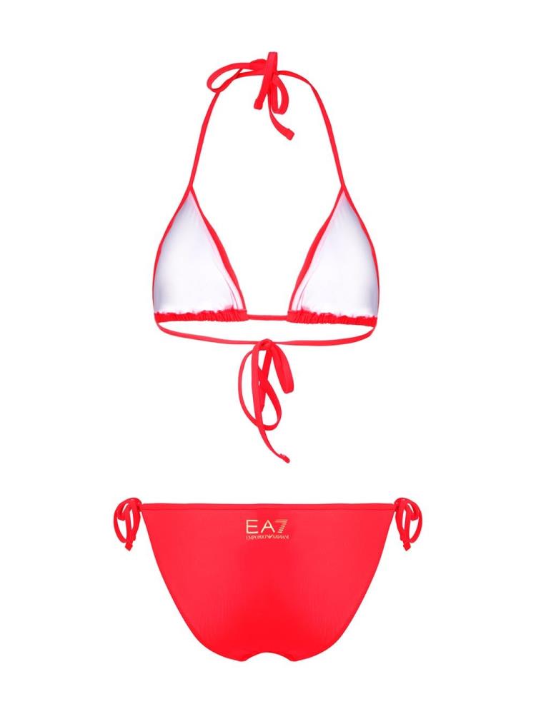 Bikini Ea7 Emporio Armani Triangle Mujer Rosas | J89ASCJA