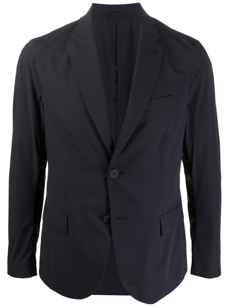 Blazers Armani Emporio Single Breasted Hombre Azules | NUM7XY6M