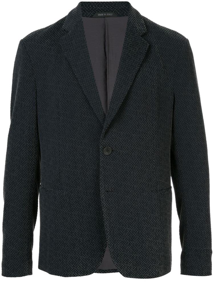 Blazers Giorgio Armani Casuales Fit Hombre Negras | CMA9UOSG