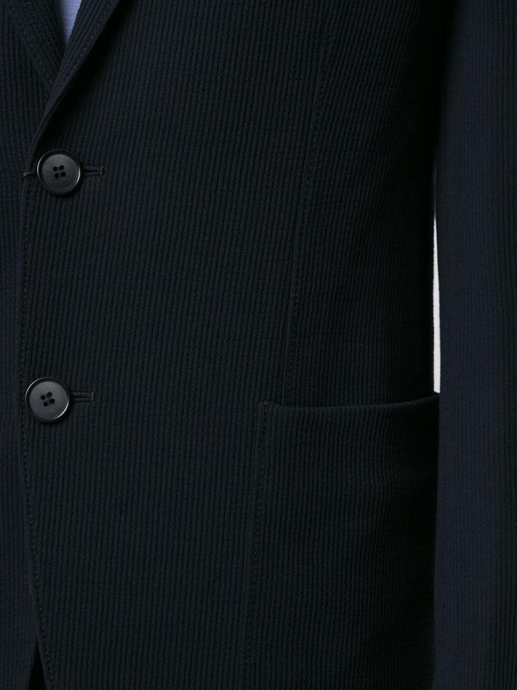 Blazers Giorgio Armani Ligeros Buttoned Hombre Azules | 7EFCHJZ5