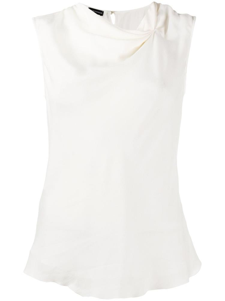 Blusas Armani Emporio Tank Estilo Mujer Blancas | 6KPBAVFD