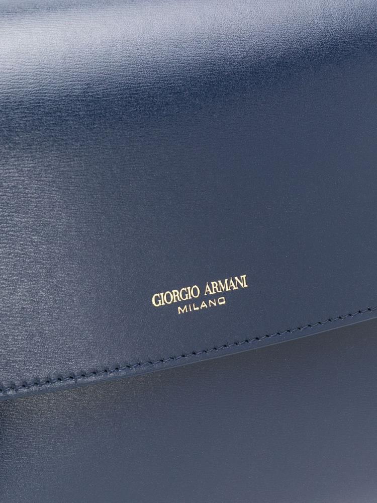 Bolsa De Hombro Giorgio Armani La Prima Mujer Azules | 65NY7U4S