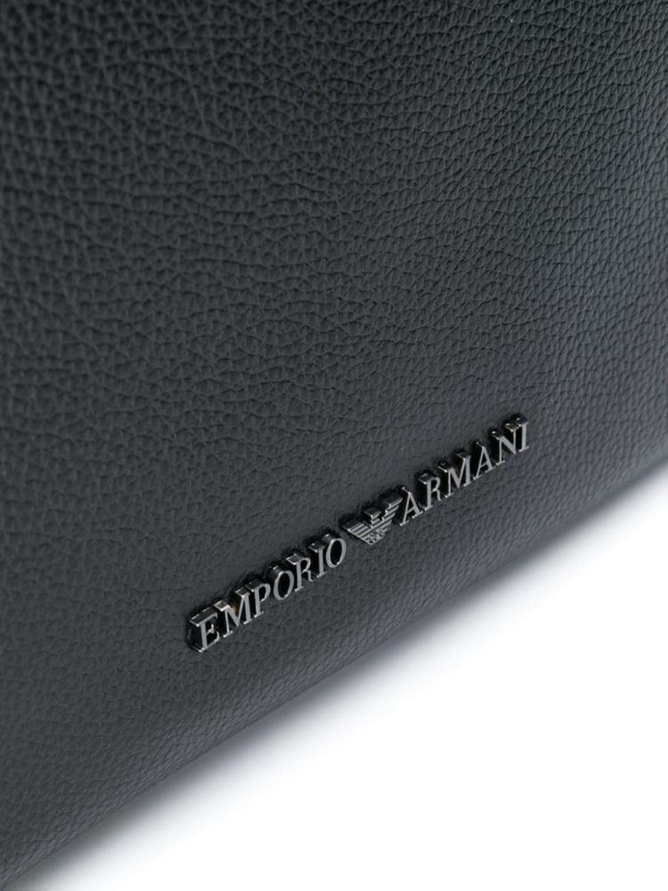 Bolsa De Mensajero Armani Emporio Medium Hombre Negras | M3YKKTLP