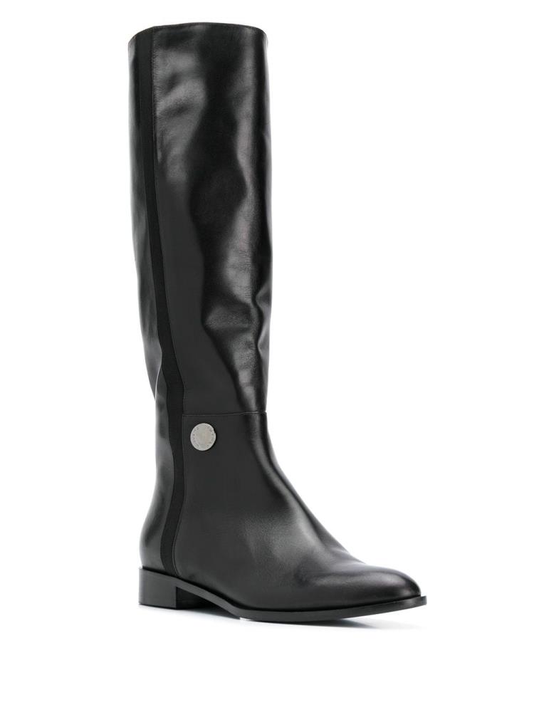 Botas Armani Emporio Equestrian Estilo Mujer Negras | CCC1OEXQ