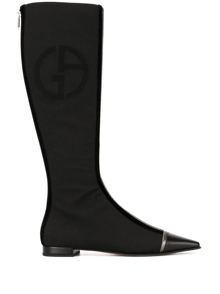 Botas Giorgio Armani Knee Length Mujer Negras | 7W8R3WYA