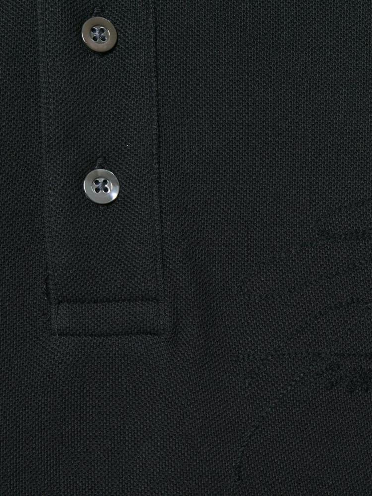 Camisa Polo Armani Emporio Logo Hombre Negras | 7RSHH6VE