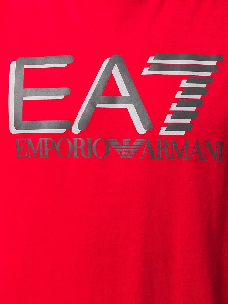 Camiseta Ea7 Emporio Armani Branded Hombre Rojas | DPFTFTDG