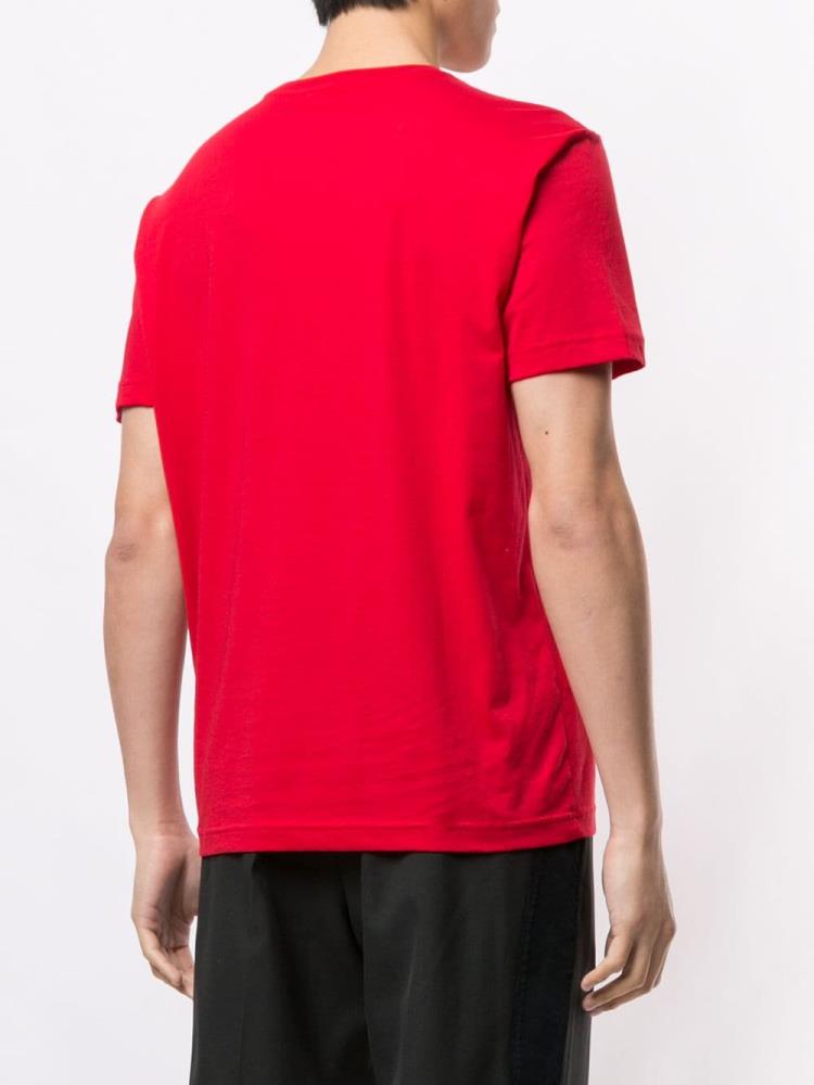 Camiseta Ea7 Emporio Ea7 Mini Box Logo Hombre Rojas | UF4CTJNX