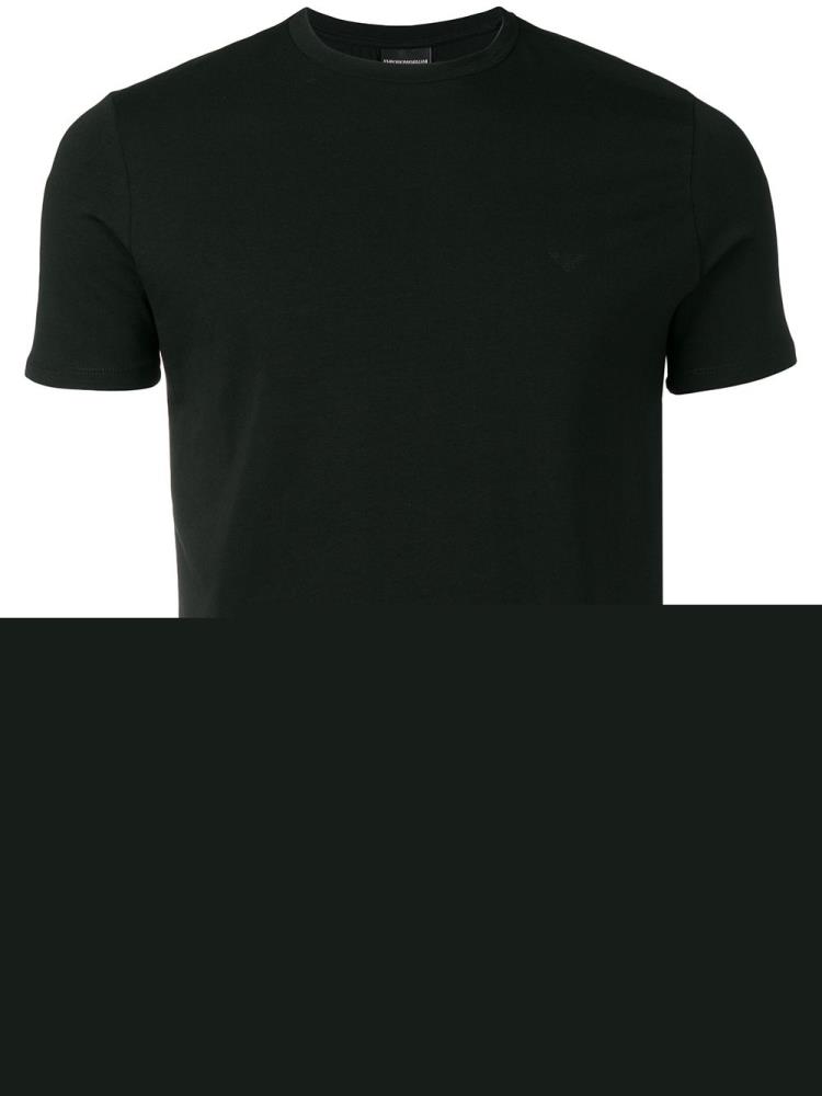 Camiseta Armani Emporio Basic Hombre Negras | 5O4AQMVC