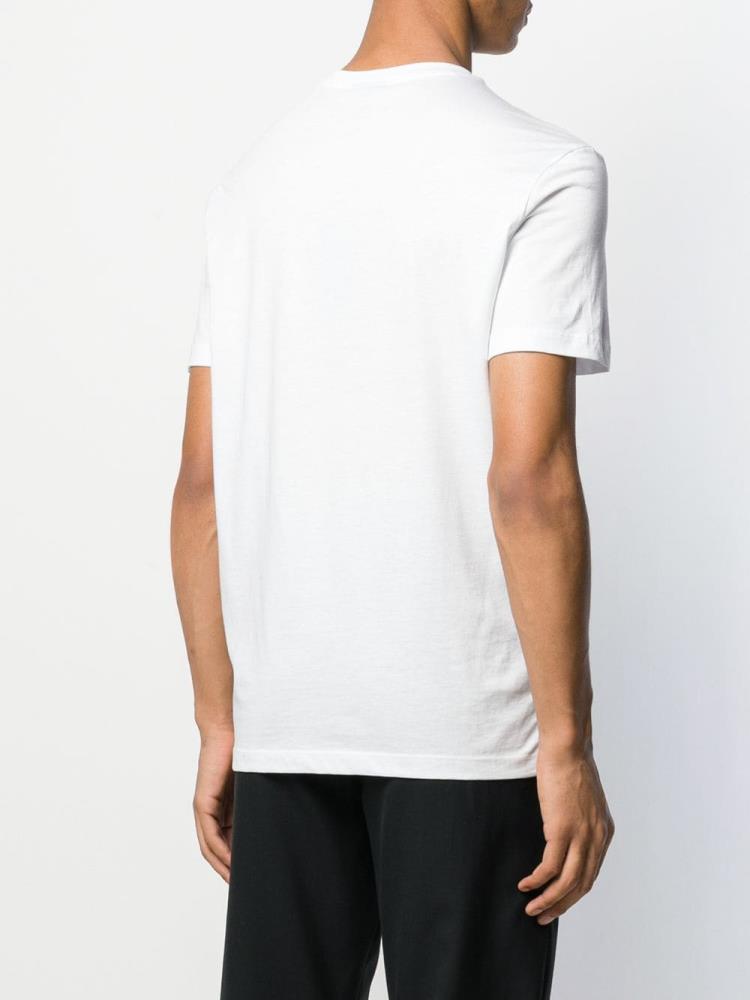 Camiseta Armani Emporio Logo Hombre Blancas | ICIXFABS