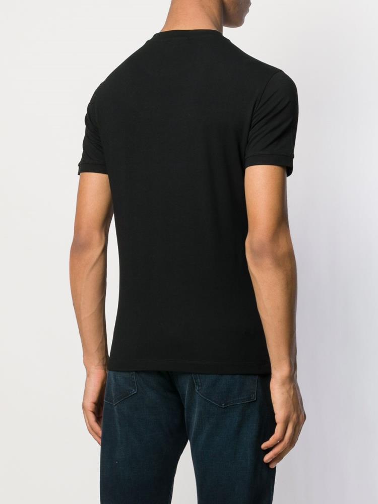 Camiseta Armani Emporio Slim Fit Hombre Negras | 72IN23XU