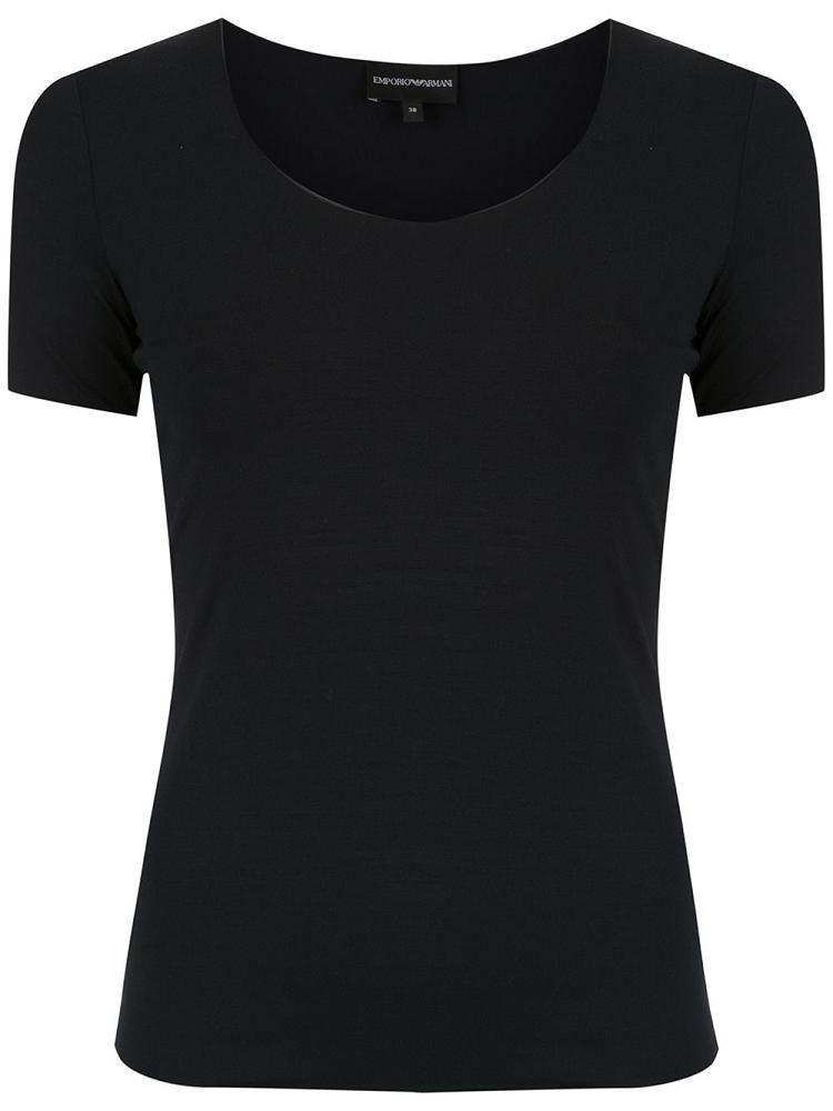 Camiseta Armani Emporio Slim Fit Mujer Azules | Q14S0T5L