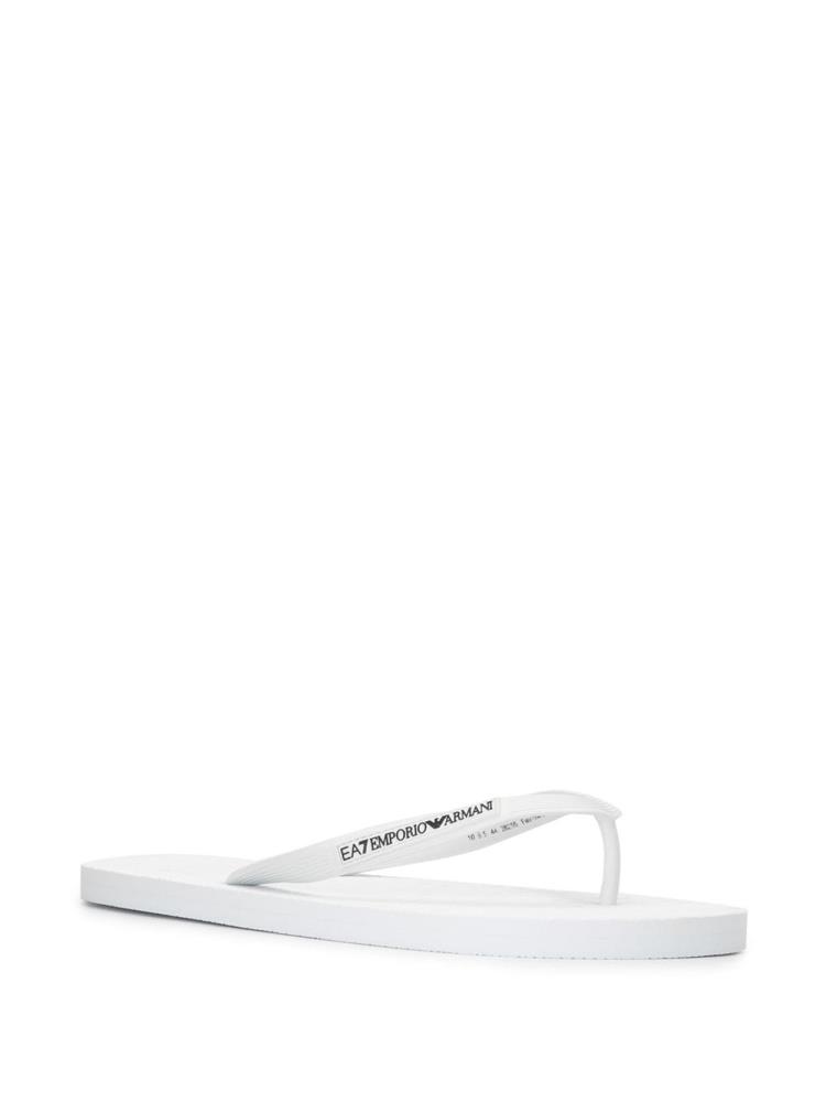 Chanclas Ea7 Emporio Armani Sea World Core Hombre Blancas | VY0KAV4H