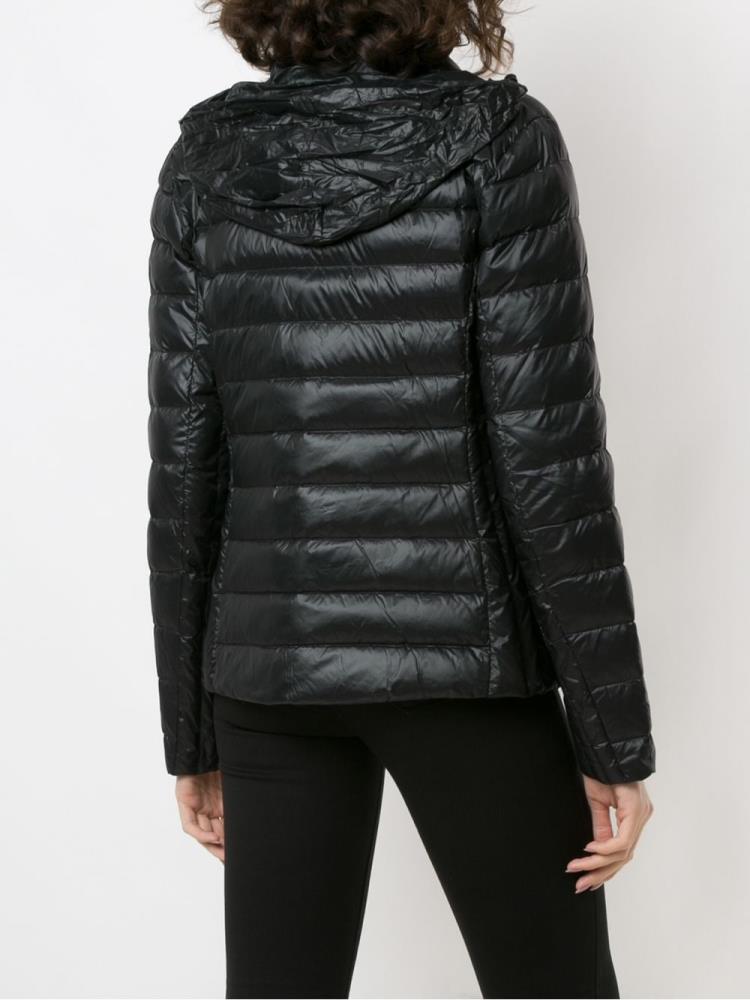 Chaquetas Armani Exchange Zipped Padded Jacket Mujer Negras | NZR85W60