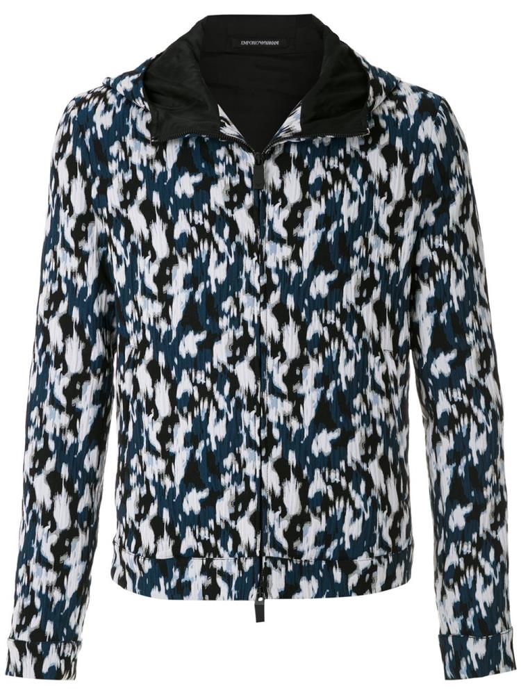 Chaquetas Armani Emporio All Over Print Hombre Multicolor | 2NP4V49Y