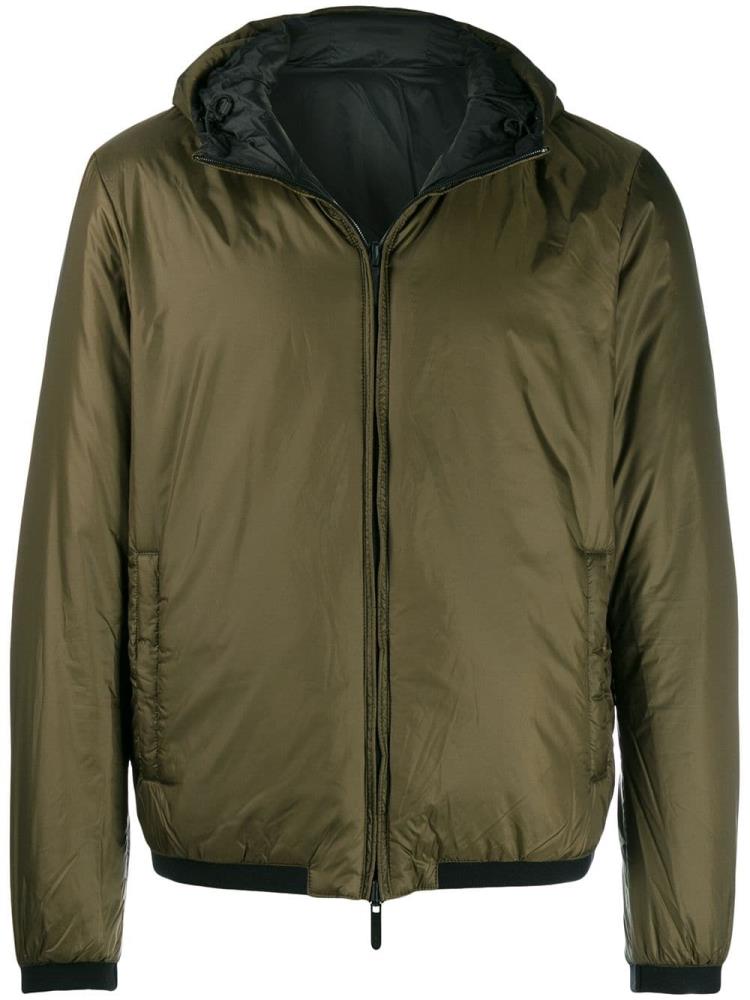 Chaquetas Armani Emporio Logo Printed Ligeros Hombre Verde | CXPCNYGY