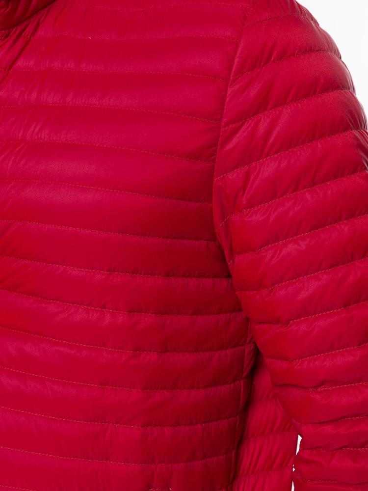 Chaquetas Armani Emporio Long Sleeve Padded Jacket Hombre Rojas | SLEEAQ5Y