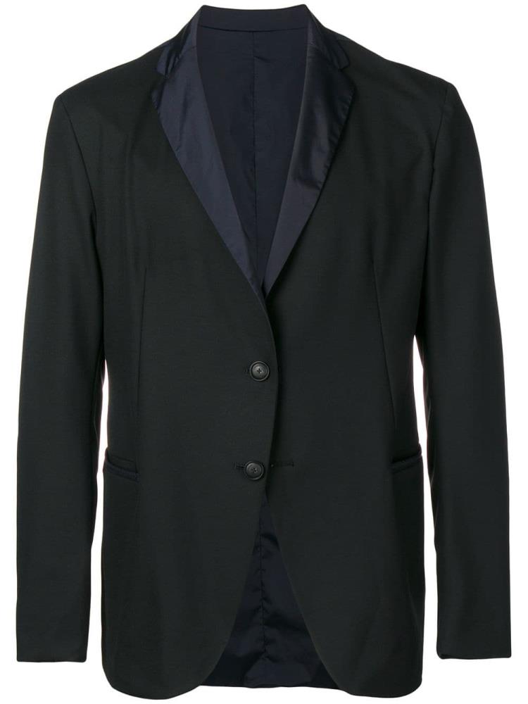 Chaquetas Armani Emporio Suit Casuales Hombre Negras | BZ4ZGQTI