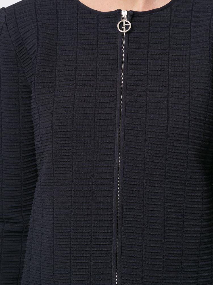 Chaquetas Giorgio Armani Zipped Up Mujer Negras | AXGHFTDU