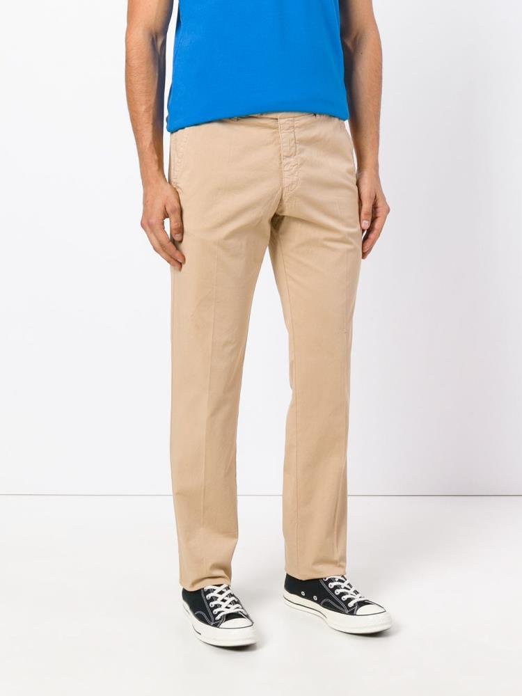 Chinos Armani Jeans Straight Leg Hombre Beige | EC8HUID5