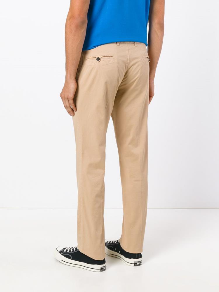 Chinos Armani Jeans Straight Leg Hombre Beige | EC8HUID5