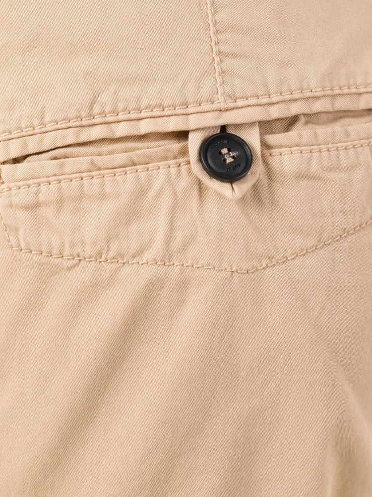 Chinos Armani Jeans Straight Leg Hombre Beige | EC8HUID5