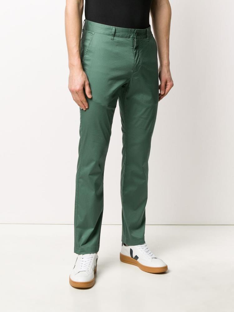 Chinos Ea7 Emporio Armani Straight Leg Hombre Verde | WWX7ZXBG