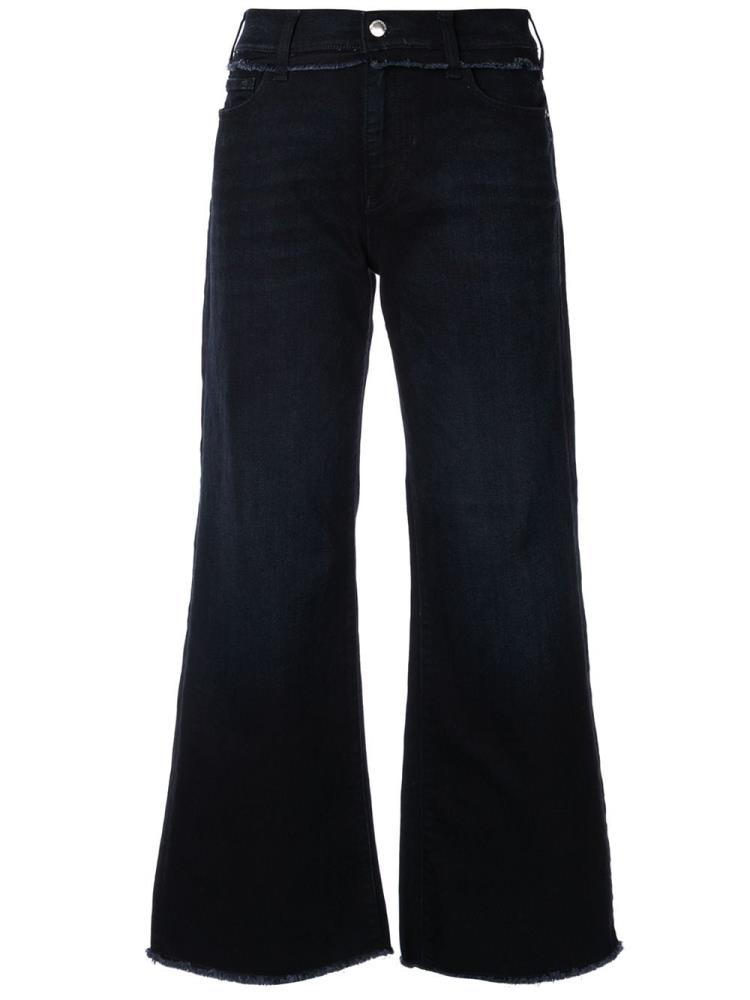 Jeans Armani Emporio Anchos Leg Mujer Azules | 3E6K6H6K